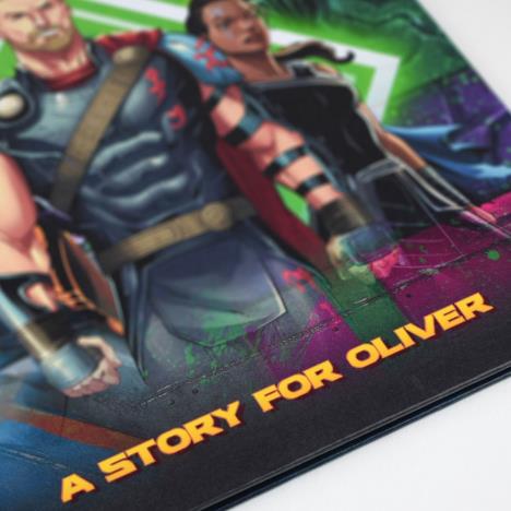 Personalised Marvel Thor Ragnarok Hardback Story Book Extra Image 1